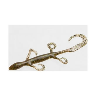 Zoom, Lizard Soft Bait, 6'' Green Pumpkin, 9pk, Salt-Impregnated