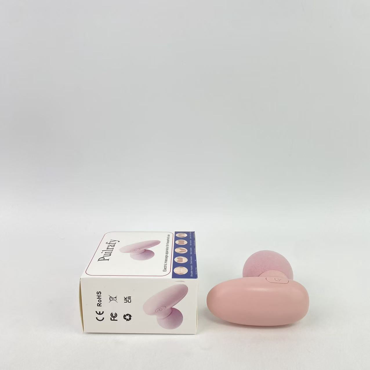 Puilrafy Electric massage apparatus for household use,Mini Massage Gun-Pink，Muscle Deep Tissue Massager Gun, Handheld Percussion Massager