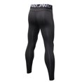 thumbnail image 2 of Men's Compression Pants, Cool Dry Athletic Tights Leggings for Men, Base Layer Bottoms for Running Workout Sports Yoga Basketball Black L, 2 of 9