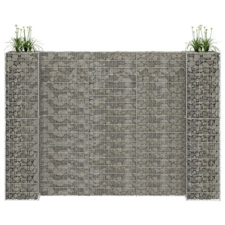 moobody H-Shaped Gabion er Steel Wire 102.4 x15.7 x78.7