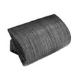 thumbnail image 3 of Almohada de cabeza de salón de chaise con correa, almohada decorativa de cojín de cojín de cuello para sillas de patio sillas de playa al aire libre Negro Gris, 3 of 8