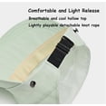 thumbnail image 3 of Chapeau de Soleil Extérieur à Dessus Ajouré avec Protection UV, Visière d'Été Respirante à Grand Bord pour Femmes avec Dessus Ajouré, 3 of 8