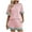 Pink, variant on Atogsazn Women's 2 Piece Outfits Loungewear Colorblock Short Sleeve Womens Tops Elastic Waist Shorts Ribbed Knited Sets Pink M