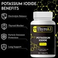 ThyroKI Potassium Iodide 130mg Tablets (150 count) NonGMO, Fast