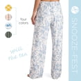 thumbnail image 4 of Hello Mello Snooze Fest Lounge Pajama Pants Soft Sleepwear Bottoms, Spill The Tea (Women's), 4 of 8