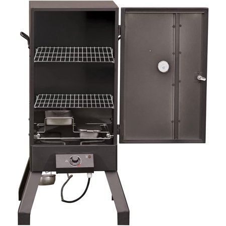 Masterbuilt Analog Electric Smoker with 2 Smoking Racks, 30 inch, Black