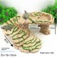 thumbnail image 2 of Turtle Basking Platform Reptile Terrarium Hideout Tortoise Resin Rock Hide Cave Habitat Ornament for Bearded Dragon Frogs Lizards Spiders Fish Amphibians Aquarium, 2 of 5