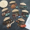 thumbnail image 2 of K-KED Bohemian Style EarringsTurquoise Long Multifunctional Earrings Suitable ForWomen-O, 2 of 9