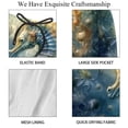 thumbnail image 4 of luoweisi Men's Beach Shorts Quick Dry Swim Trunks with Mesh Lining Seahorse L, 4 of 5