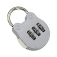 thumbnail image 4 of Weather Resistant Zinc Alloy Combination Lock for Cabinets and Trolleys, 4 of 11