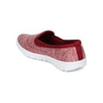 thumbnail image 3 of Women Refresh HA54 Fabric Heathered Slip On Memory Foam Padding Walking Sneaker, 3 of 5
