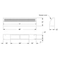 thumbnail image 4 of TruAire 48 Inch Baseboard Register (Brown), 4 of 4