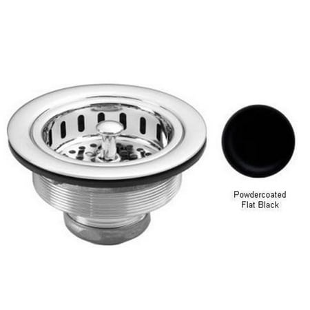 

Westbrass Post Basket Strainer - Powder Coat Flat Black