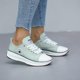 thumbnail image 1 of Zapatos de lona con plataforma para mujer, zapatillas con cordones y punta redonda de color sólido, zapatos bajos casuales, 1 of 4