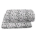thumbnail image 4 of Cow Print Foot Rest, Animal Cow Hide Pattern Doodle Cartoon Drawing Farming Husbandry, Non-Slip Backing Adjustable Ergonomic Memory Foam Leg Support for Office, Black White Lilac, by Ambesonne, 4 of 5