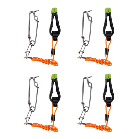 SDFGTstore 4pcs Fishing Tackle for Planer Board Power Grip Line Release Clip