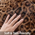 thumbnail image 2 of Lodgix 2026 New Set of 2 Faux Fur Snow Leopard Pillowcase,Cheetah Skin Soft Plush Animal Fur Print Throw Pillow Cover Case,Super Cozy Decorative Cushion Covers for Couch Sofa 18x18 Inches, 2 of 7