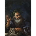 thumbnail image 3 of Girolamo Troppa 11x14 Black Modern Framed Museum Art Print Titled - Homer (1664 - 1668), 3 of 5