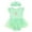 Spring green, tinker bell, variant on Princess Cinderella Cosplay Bodysuit With Skirt Overlay & Headband Outfit Set Newborn to Infant