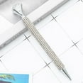 thumbnail image 2 of 6pcs ballpoint pen, shiny metal stationery pen, Crystal Bling Rhinestone Metal Glitter Diamond Ballpoint Black Ink Pens, sparkling and shining, preferred diamond pen as a birthday gift, 2 of 5