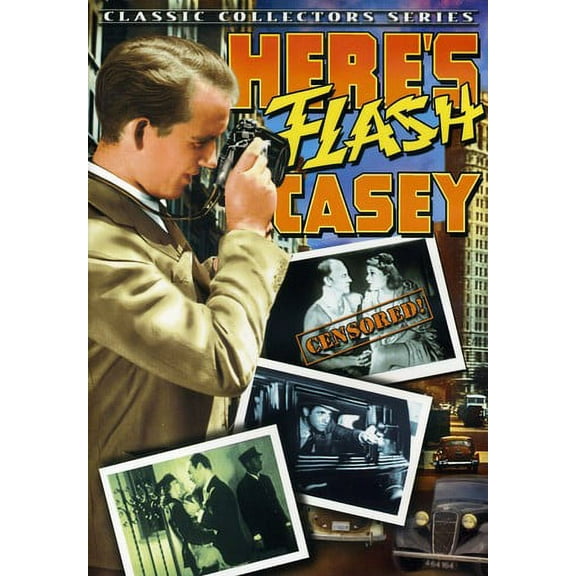 Here's Flash Casey (DVD), Alpha Video, Mystery & Suspense