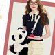 thumbnail image 4 of Mochila de Peluche de Pandapanda | Tela Suave y Duradera | Diseño Espacioso y Adorable de Panda | Mochila Escolar Moderna E Informal para Uso Diario | Ideal Como Regalo para Niños, Adolescentes y Muj, 4 of 5