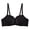 Black, variant on Wireless Bras for Women Front Close Bra T Back Plus Size Unlined Large Comfortable Seamless Womens Bras