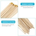 thumbnail image 3 of BESTYASH 50Pcs Telescoping Handheld Flagpole Bamboo Handheld For Parties, 3 of 6
