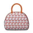 thumbnail image 2 of Insulated Lunch Bag Women, Reusable Vintage Seashells Tote Lunch Box, Leakproof Cooler Lunch Bags for Work Office Travel Picnic, 2 of 4