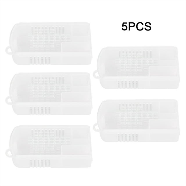 Beekeeping Accessories,5Pcs Transparent Plastic Queen Beekeeping Equipment Bee Cage High-Intensity Output