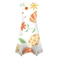 thumbnail image 5 of Minjewel Women's Easter Midi Dress, Round Neck Sleeveless Floral Print Irregular Hem Casual Dress, Spring Church & Garden Party Outfit,Orange XL, 5 of 8