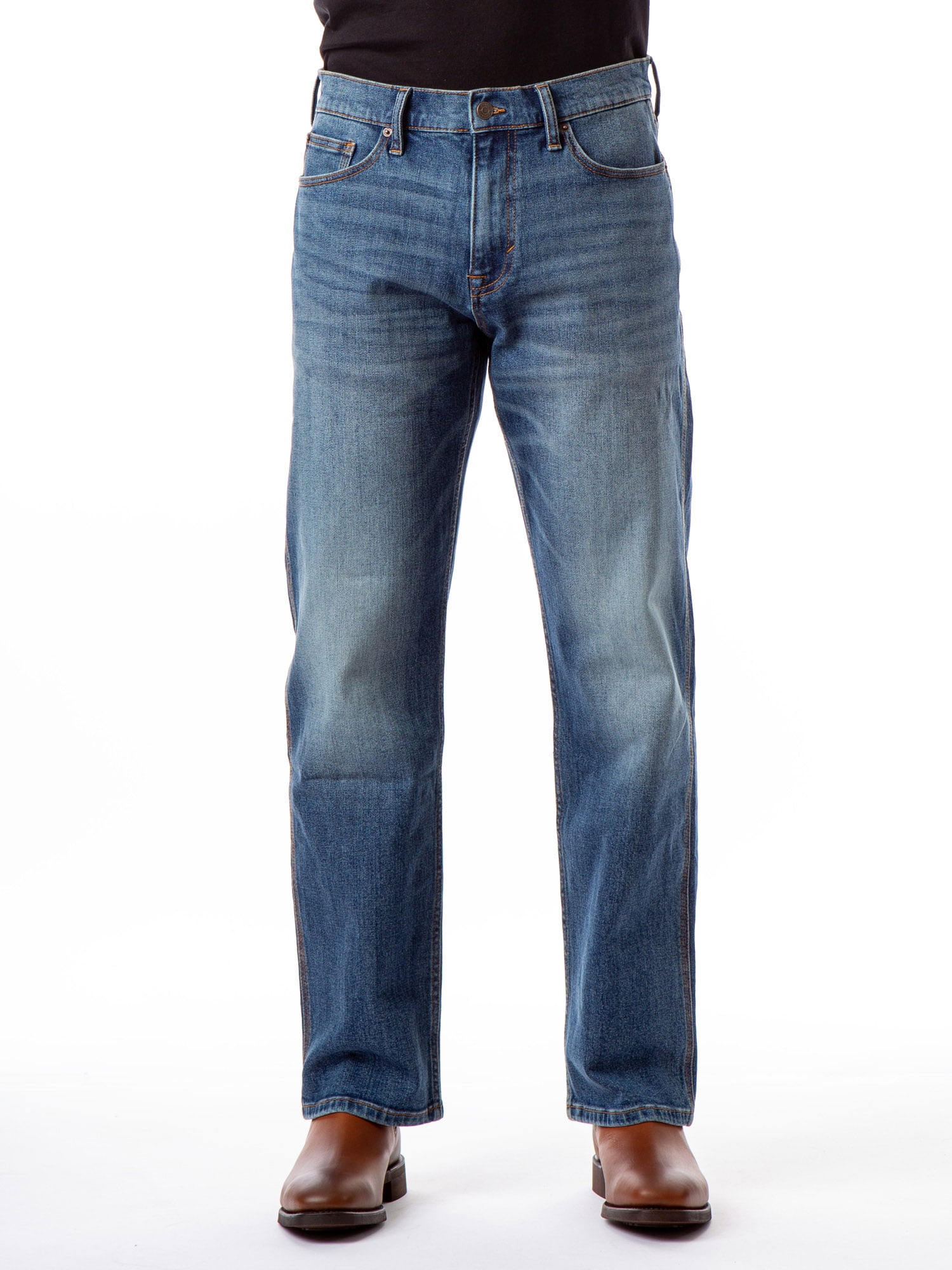 Jordache Vintage Mens Alec Relaxed Fit Baggy Jeans, Waist Sizes 29