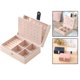 thumbnail image 5 of Joyero Multifuncional de Cuero PU Impermeable de Múltiples Capa Cerradura Soporte de Exhibición Portátil para Colr Mujeres Niñas Regalo bnco Sunnimix caja de almacenamiento de joyas, 5 of 8