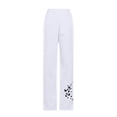 thumbnail image 4 of Outfmvch Cargo Pants Women Wide Leg Sweatpants Women Cropped Pants For Women Office Women Capri Pants With Pockets Wide Leg Soft Pant Lightweight Capris Leggings With Pockets For Women White Xxl, 4 of 5