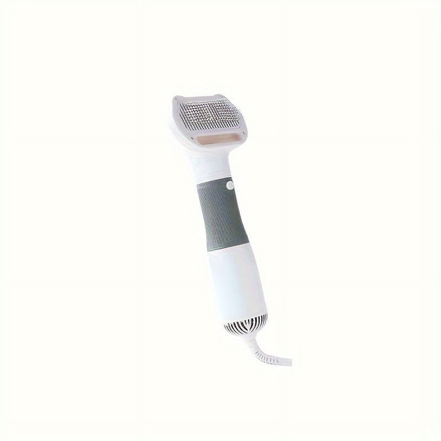 FNNMNNR Brosse de Toilettage pour Animaux 2-en-1 et Sèche-Cheveux Combo - Démêlage Doux, Séchage Rapide et Réduction de la Perte de Poils pour un Manteau en Santé - Conception Compacte Facile à Utiliser et Pratique pour le Voyage