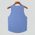 thumbnail image 7 of INCERUN Mens Sleeveless O-Neck Muscle Fit Knit Vests Summer Casual Streetwear Tank Tops Cami Shirt, 7 of 7