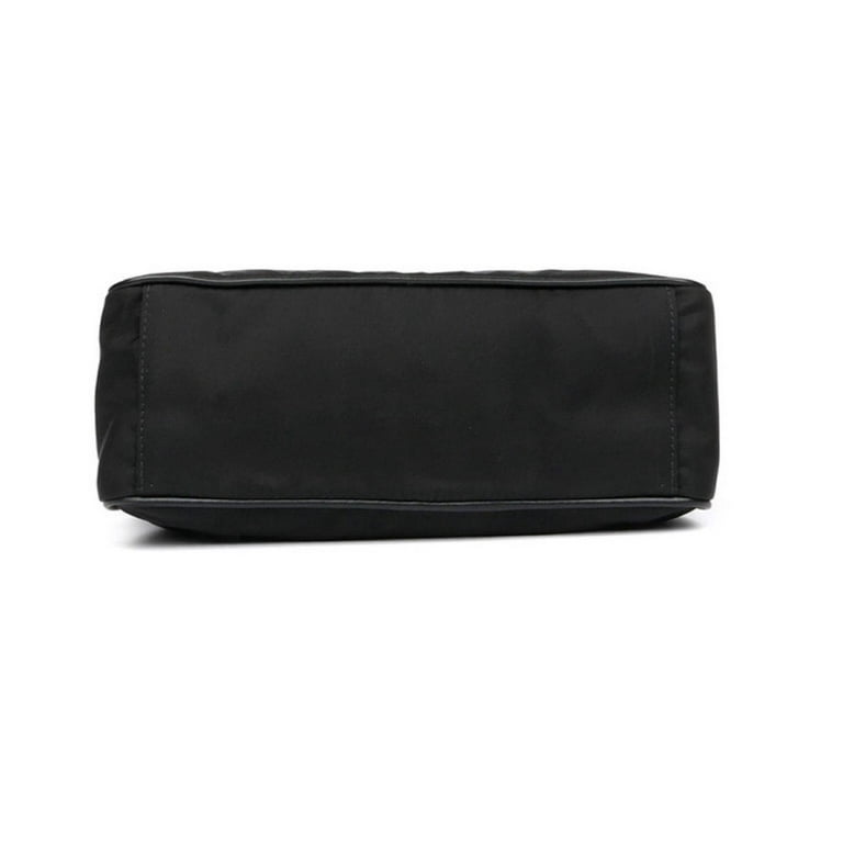 Prada Designer Handbag - Black Tessuto Nylon Shoulder Purse Prada Designer Handbag - Black Tessuto Nylon Shoulder Purse