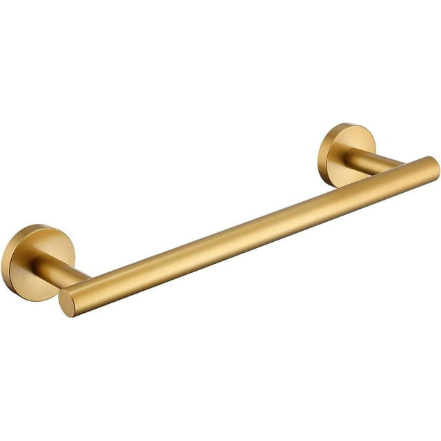 EcoNesxp BG A100L30 12 Inch Gold Towel Bar Stainless Steel Towel Rack for Bathroom or Kitchen Wall Mounted Inch Gold Towel Bar Stainless Steel Towel Rack for Bathroom or Kitchen Wall Mounted Inch Gol