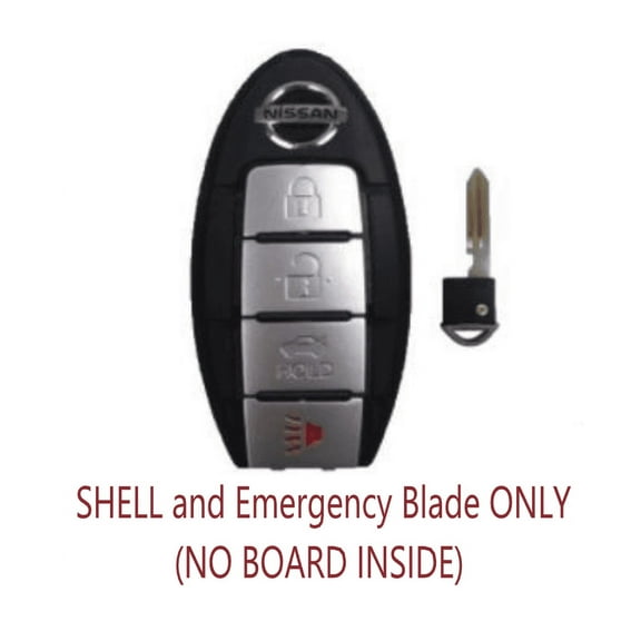 NEW 4 Button Key Shell Replacement For Nissan Fcc KR5S180144014 Models VLS