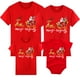 thumbnail image 4 of Conjuntos de ropa a juego para la familia de Navidad, madre, padre, hija, hijo, bebé, ropa de manga corta para niños, ropa, camiseta, 4 of 5