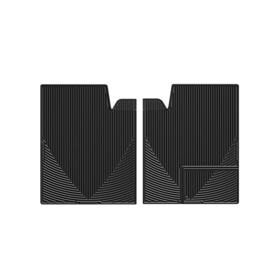 WeatherTech All-Weather Floor Mats compatible with 2011-2013 Ford F-150 - 2nd Row, Black