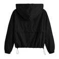thumbnail image 5 of Dpjklzsn Men's Waterproof Hooded Windbreaker Jacket, Full Zip Long Sleeve Casual Outdoor Coat with Zipper Pockets, 5 of 9