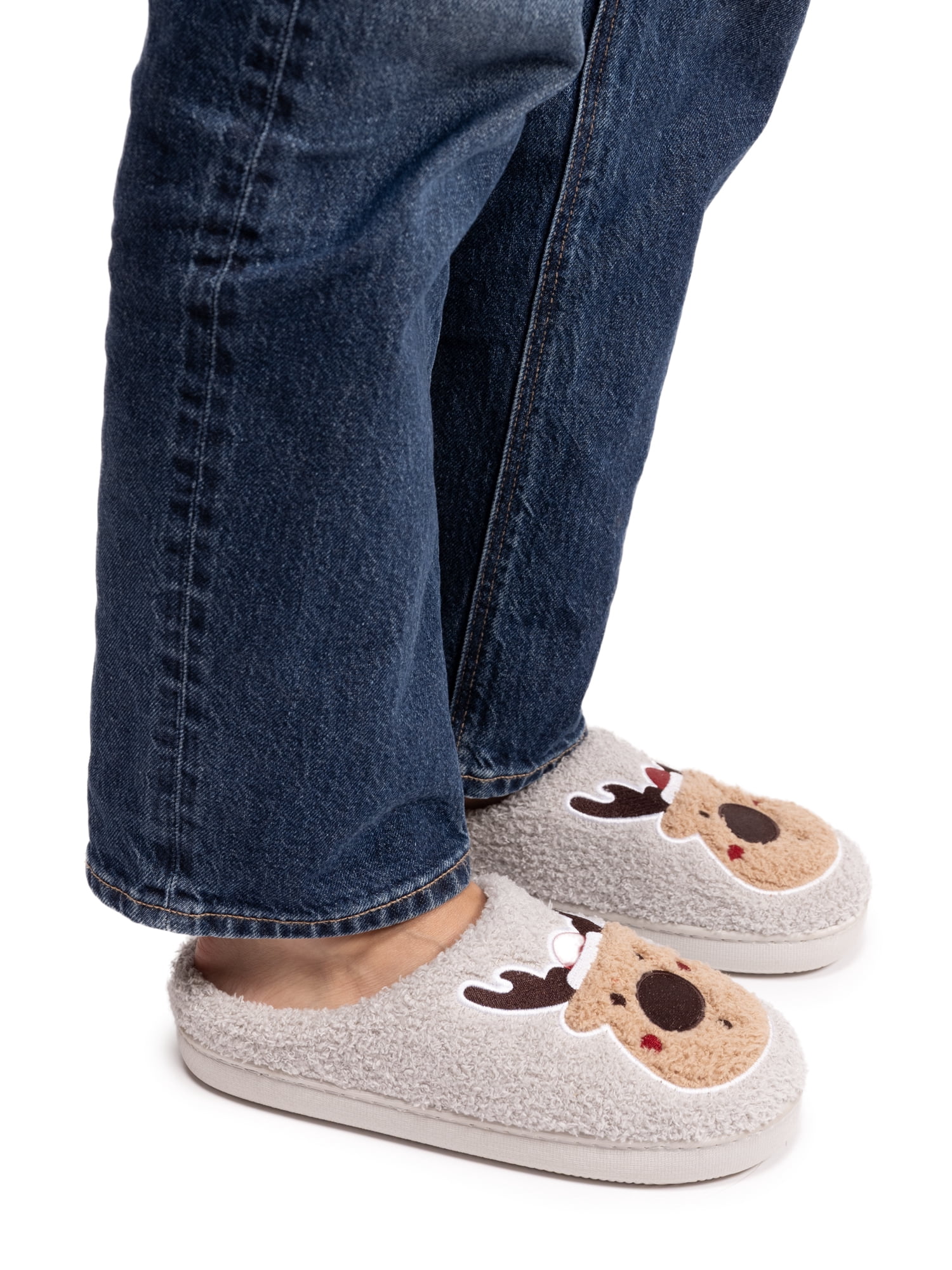 MUK LUKS Women's Cozy Holiday Clog Slipper