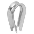 thumbnail image 2 of Dedales de cable Unique Bargains Acero inoxidable 8mm 5/16 Tono plateado 10 Pcs, 2 of 3