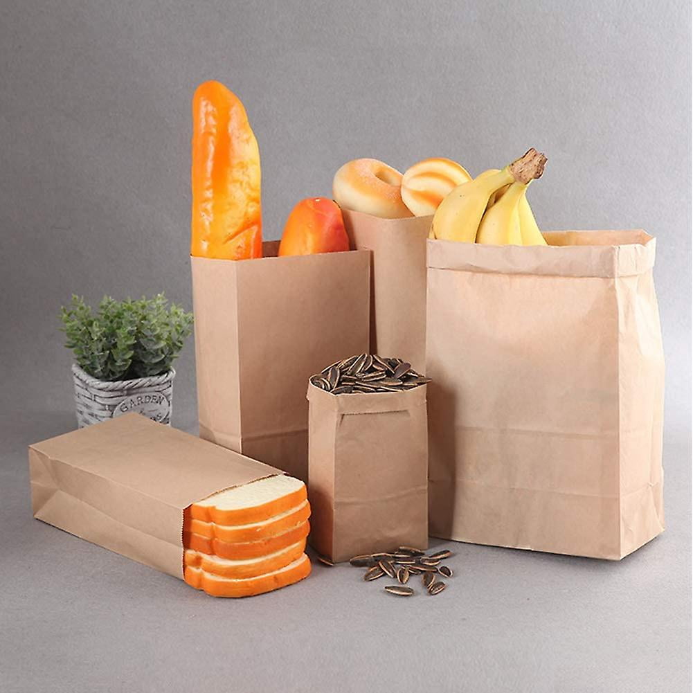 40 X Brown Paper Bags Large Kraft Paper Bags With Bottom Gift Bags For Birthday Christma Walmart