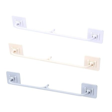 

Kitchen Baking Tool Rack Hanger Slipper Rack Wall 3Pcs Storage Rack Household Storage Bathroom Products