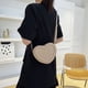 thumbnail image 3 of Bolso de moda para mujer Bolso de corazón para mujer Bolsos de mano Bolso de cuero de PU Caqui, 3 of 6