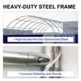 thumbnail image 3 of Chery Industrial 20x40FT PVC Fabric Shipping Container Canopy Shelter,Water Resistant, UV Protected, 3 of 10