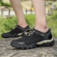 thumbnail image 1 of Zapatillas transpirables para hombre, novedad de 2022, zapatos de moda para hombre, zapatos de senderismo para escalar, zapatos para caminar al aire libre en la playa, zapatillas de deporte descalzas Tan Jianjun unisex, 1 of 2