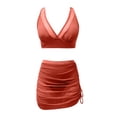 thumbnail image 5 of Ticikt Two Piece Tankini Swimsuits for Women Slim Fit Bathing Suits Tankini Tops with Bottoms Cutout Swimwear, 5 of 6